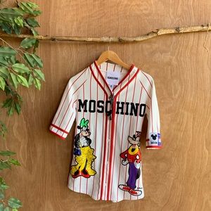 Hm X Moschino Baseball Jersey Dress 